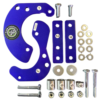 2Low Rear Lowering Kit-Braaapin Blue