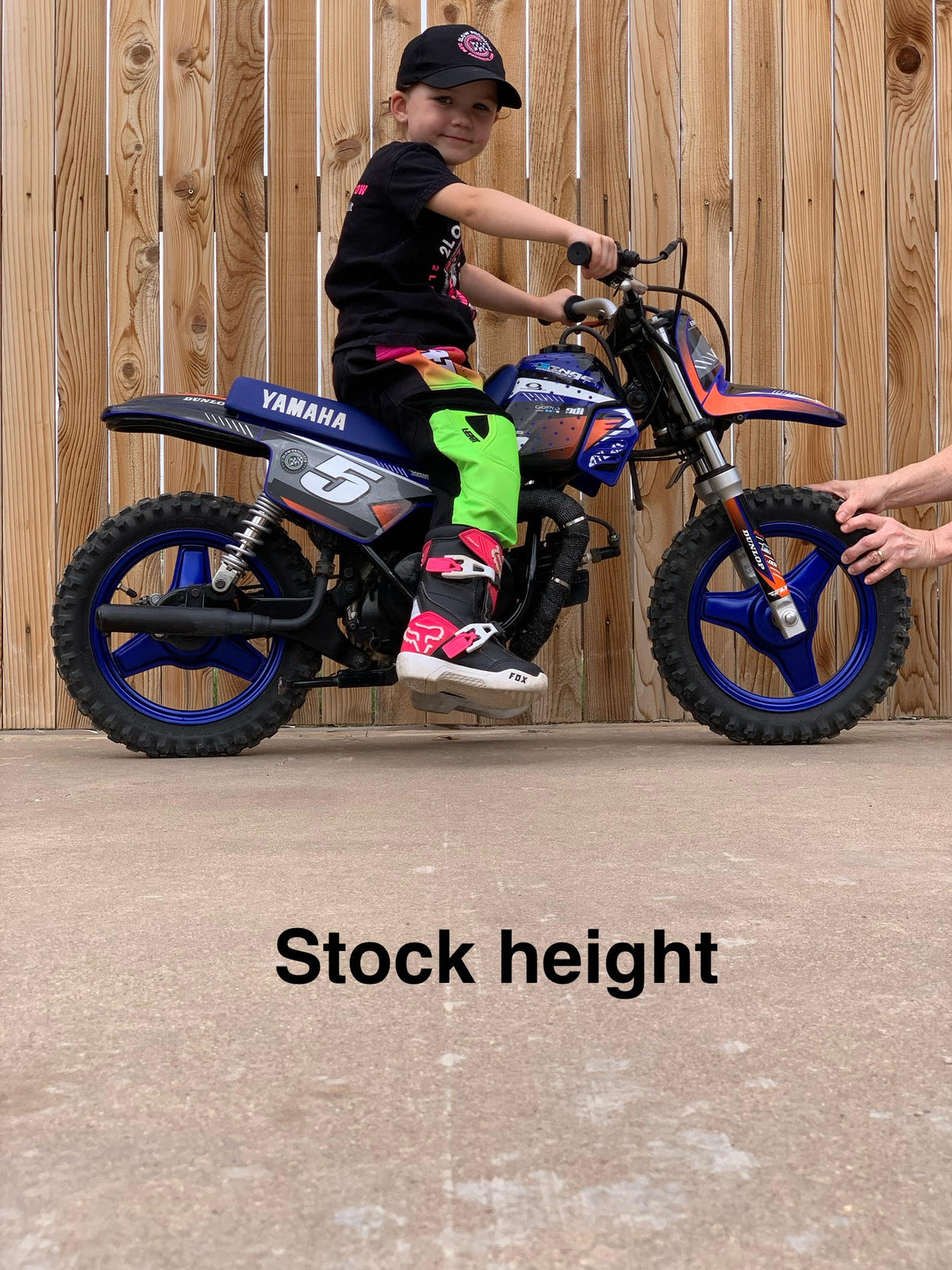 2Low Rear Lowering Kit-Braaapin Blue